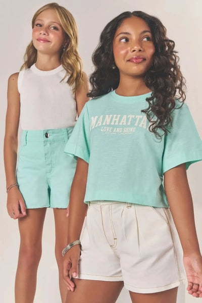 Regata Boxy em Soft Line 86355 Lilimoon Teen Menina