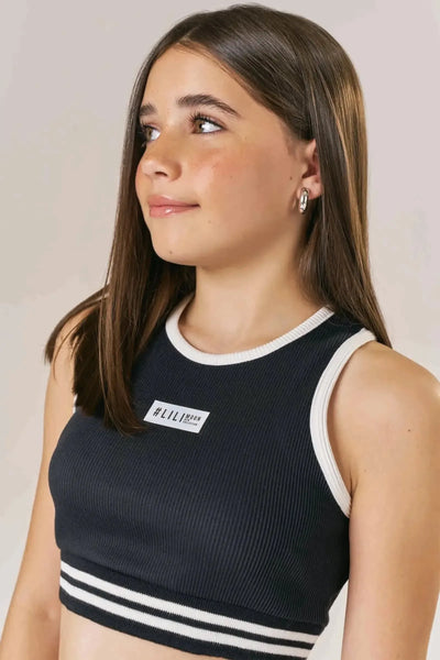 Conjunto de Top Cropped e Short Saia em Soft Line 87504 Lilimoon Teen Menina