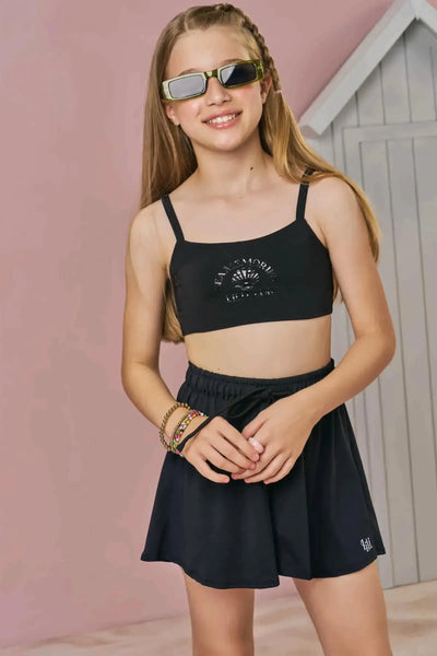 Shorts em Malha UV Dry 50+ 87914 Lilimoon Teen Menina