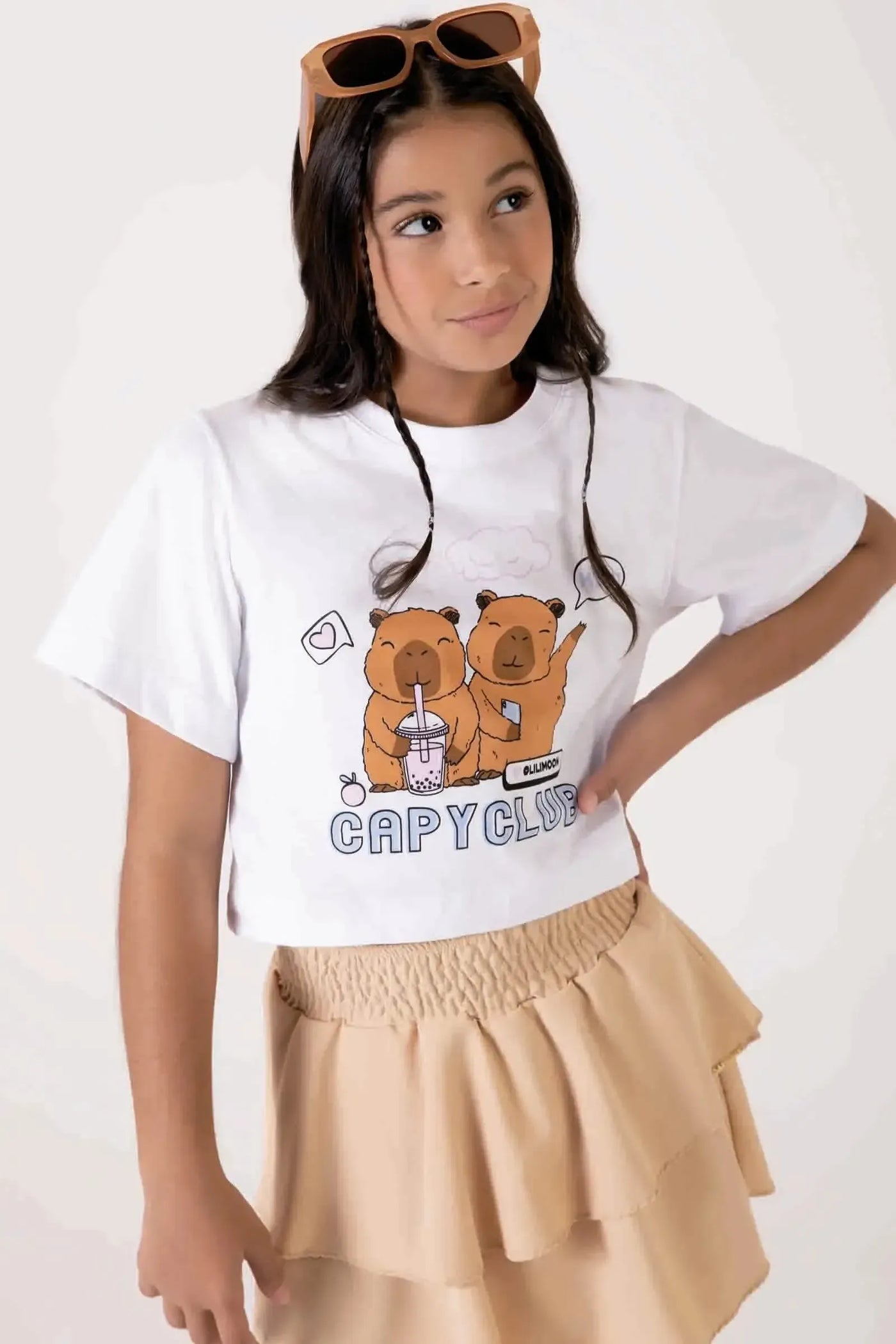 Blusa Boxy Over em Meia Malha 90569 Lilimoon Teen Menina