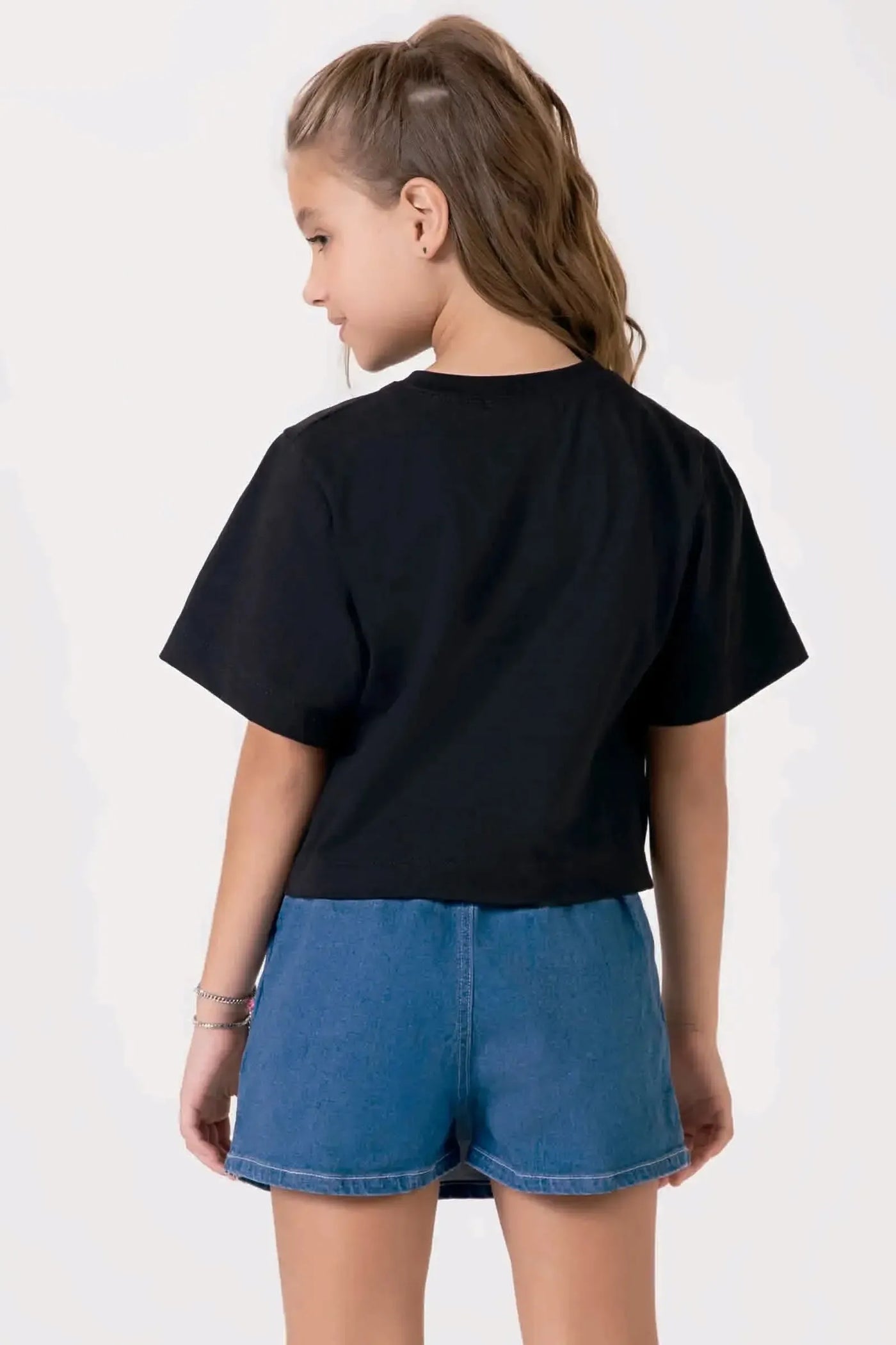 Blusa Boxy Over em Meia Malha 90570 Lilimoon Teen Menina