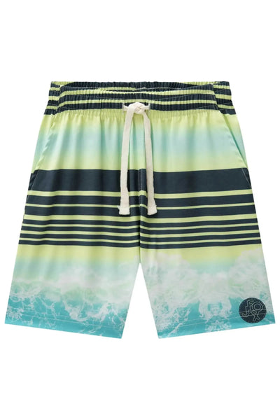 Bermuda Boxer em Nylon Ergonomic com Elastano 88769 Johnny Fox Teen Menino