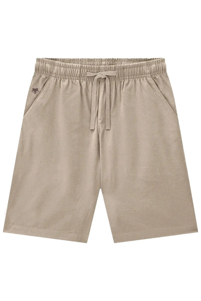 Bermuda em Linho Santorine com Elastano 94133 Johnny Fox Teen Menino