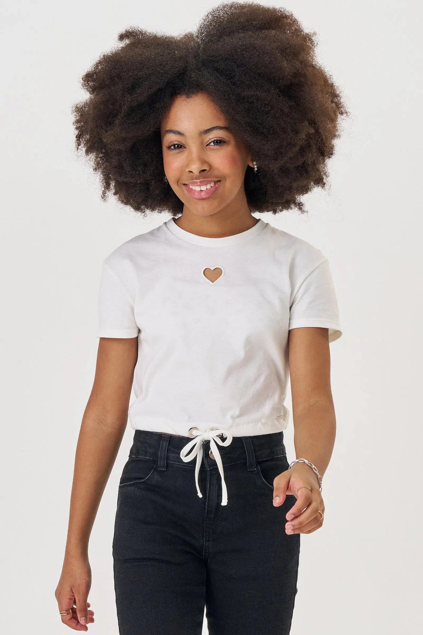 Blusa Boxy Over Teen Menina em Meia Malha 81552 Lilimoon