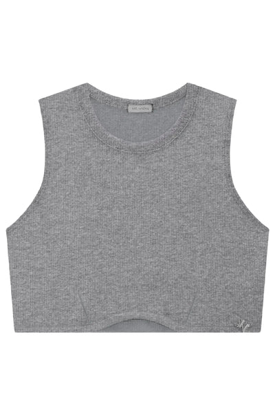 Blusa Cropped em Canelado Liz 90454 Vic&Vicky Teen Menina