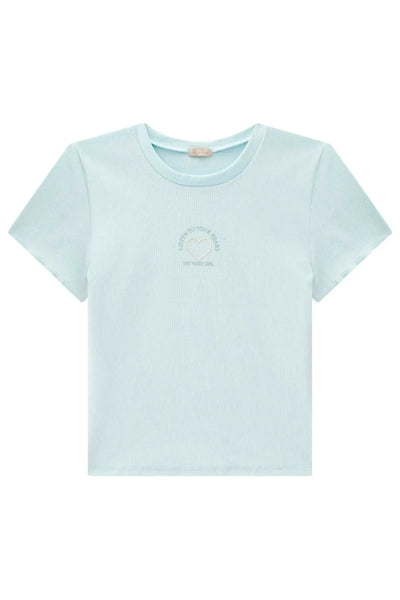 Blusa em Canelado Liz 87115 Vic&Vicky Teen Menina