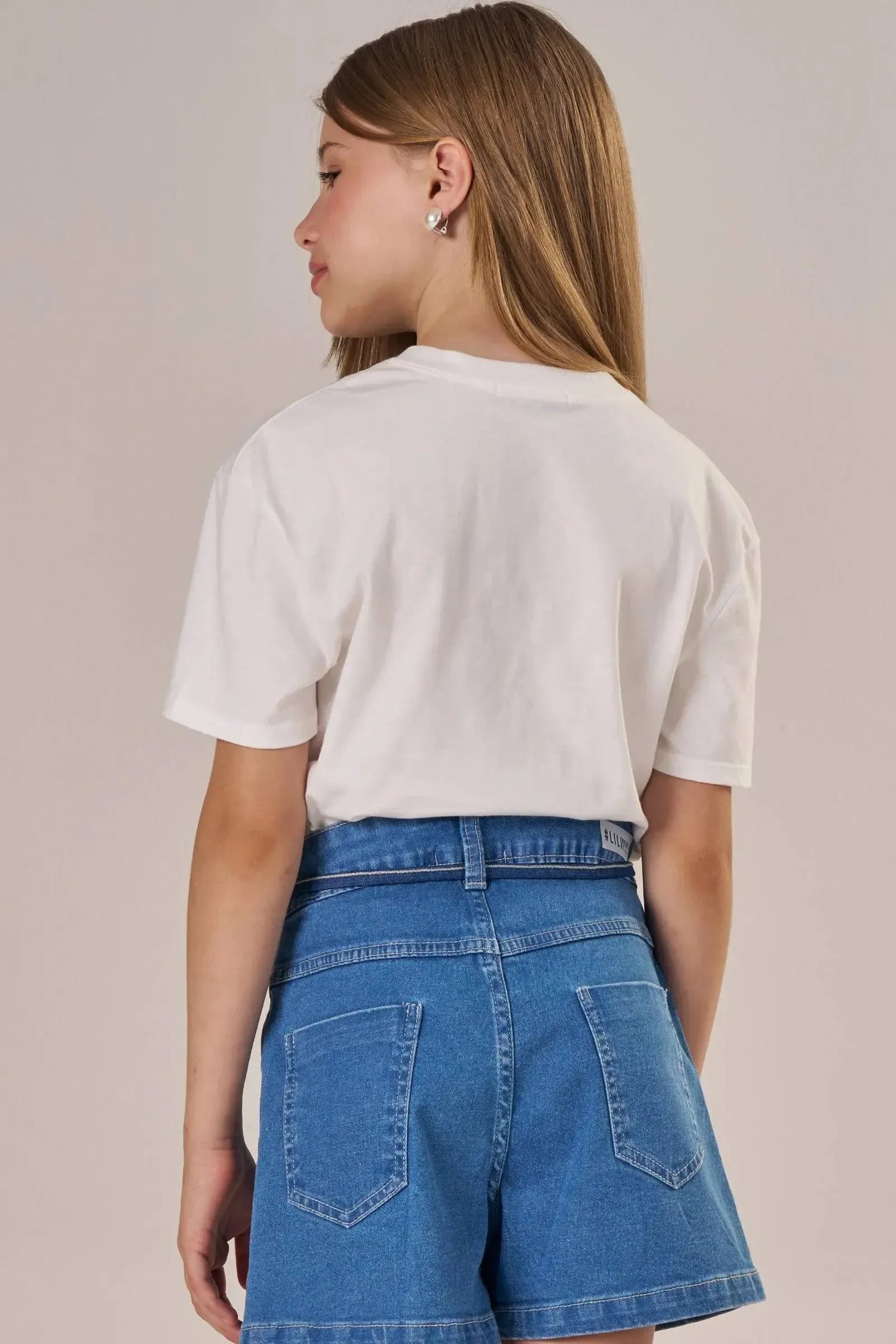 Blusa em Cotton 89016 Lilimoon Teen Menina