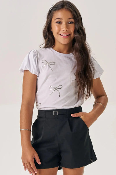 Blusa em Meia Malha 87514 Vic&Vicky Teen Menina