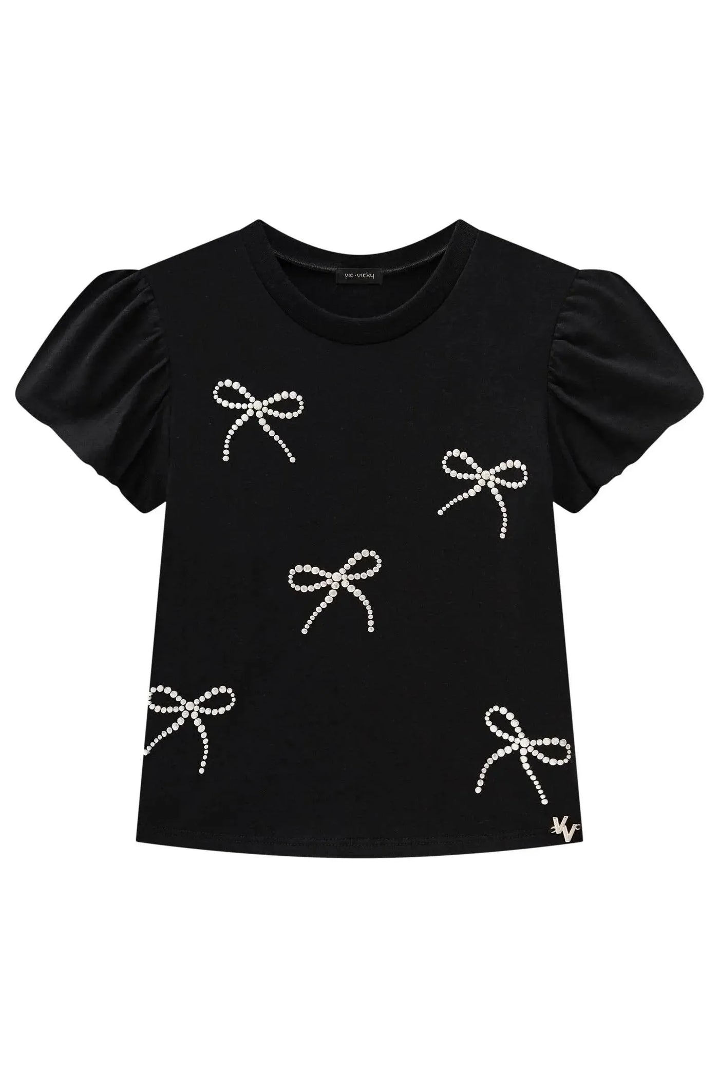 Blusa em Meia Malha 87514 Vic&Vicky Teen Menina