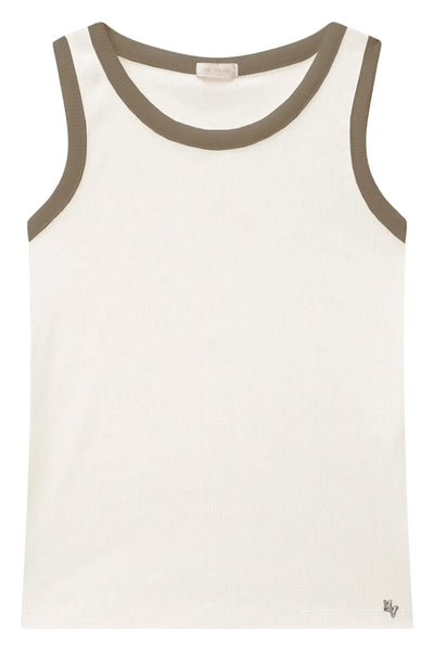 Blusa Regata em Canelado Liz 90457 Vic&Vicky Teen Menina