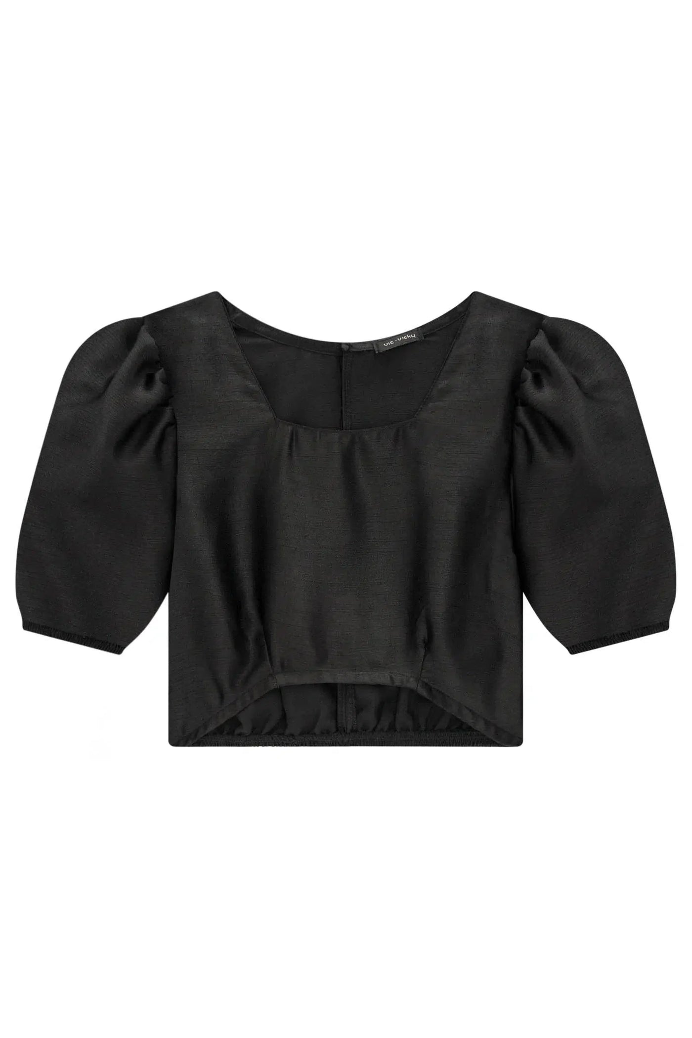 Blusa Cropped Teen Menina em Tecido Airflow 81959 Vic&Vicky