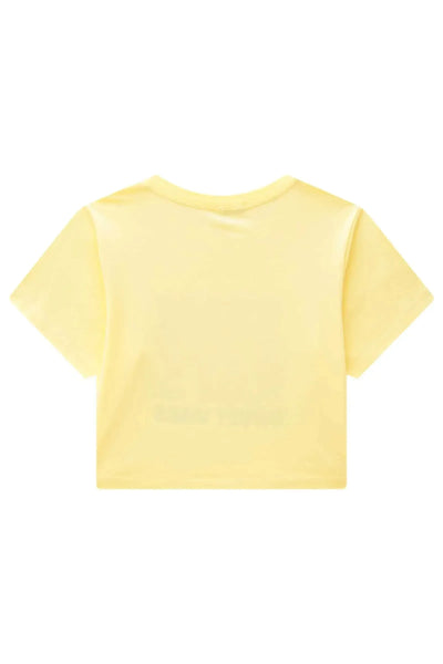 Camiseta Boxy Over em Meia Malha 86893 Vic&Vicky Teen Menina