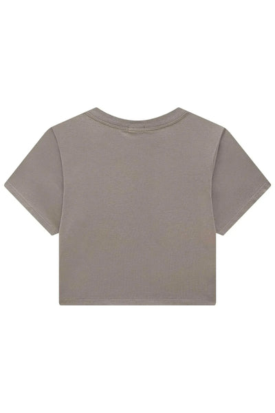 Camiseta Boxy Over em Meia Malha 88688 Vic&Vicky Teen Menina