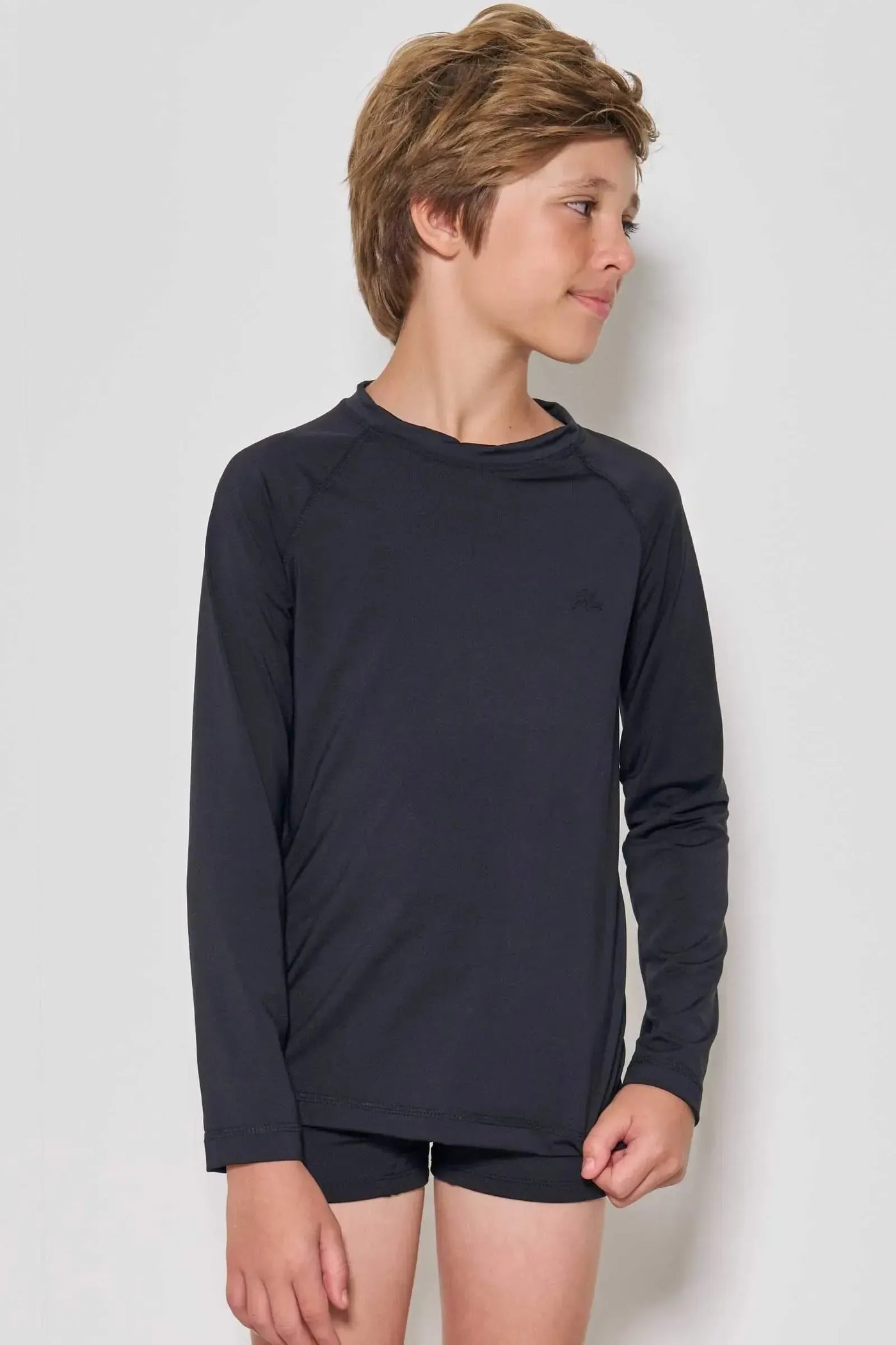 Camiseta com Malha Uv Dry com Proteção UV50+ 87243 Johnny Fox Teen Menino