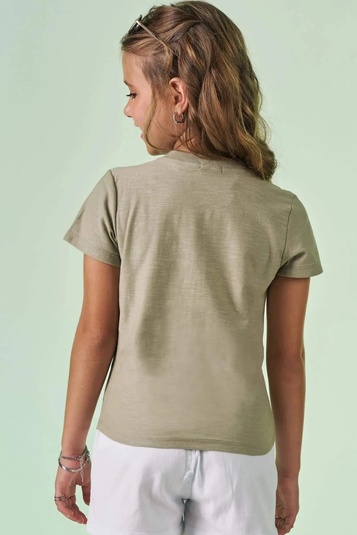 Camiseta Comfy em Malha Flamê 87125 Vic&Vicky Teen Menina