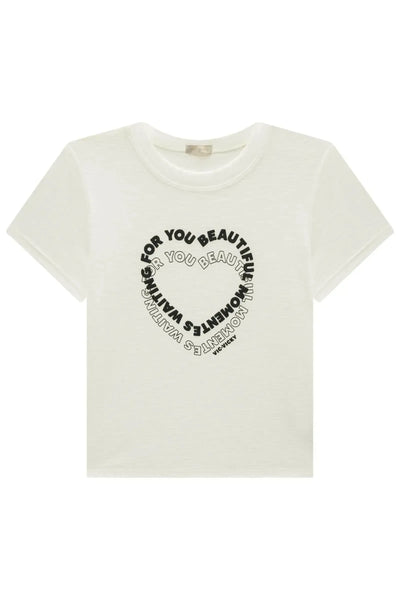 Camiseta Comfy em Malha Flamê 87125 Vic&Vicky Teen Menina