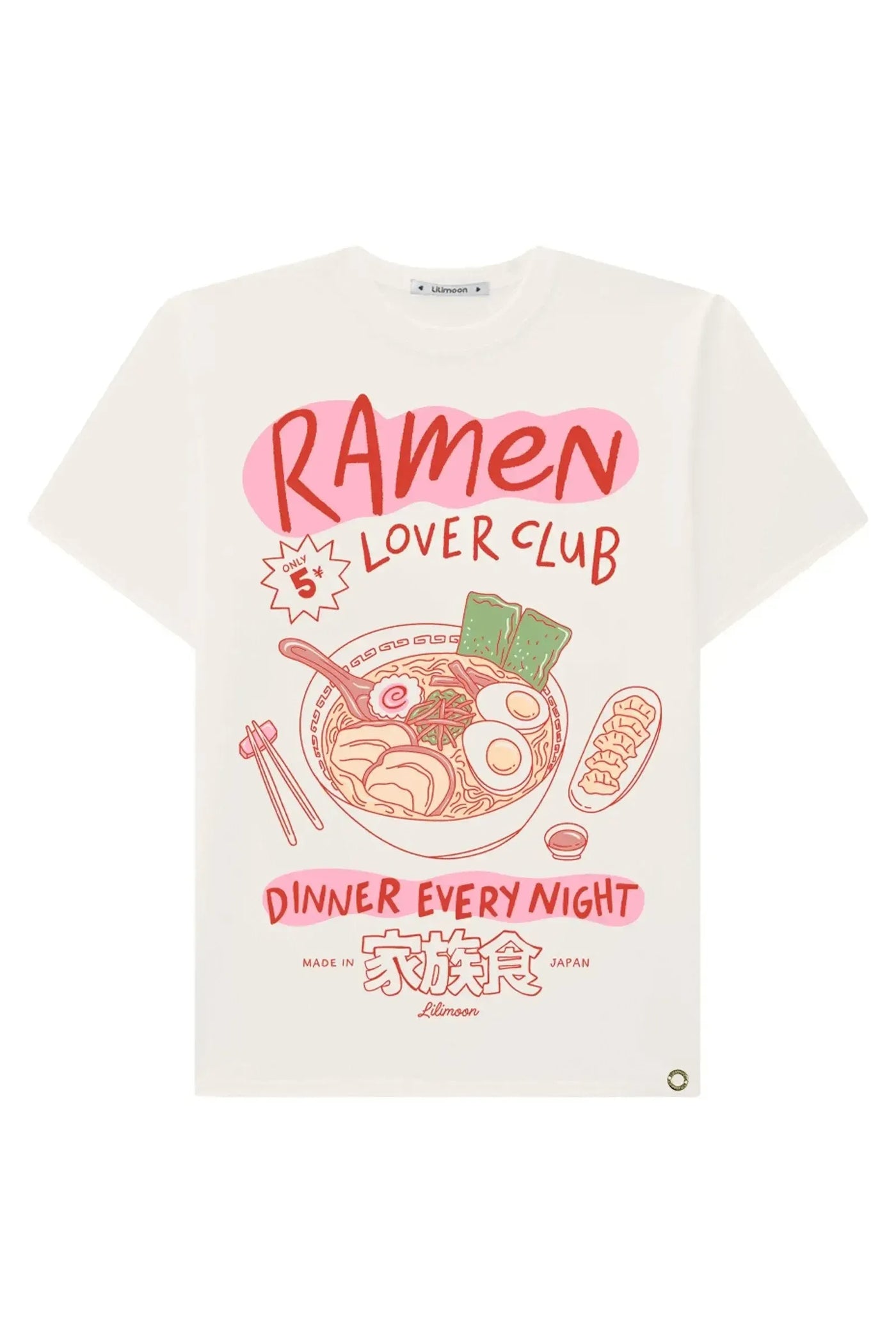 Camiseta Comfy em Meia Malha 90557 Lilimoon Teen Menina