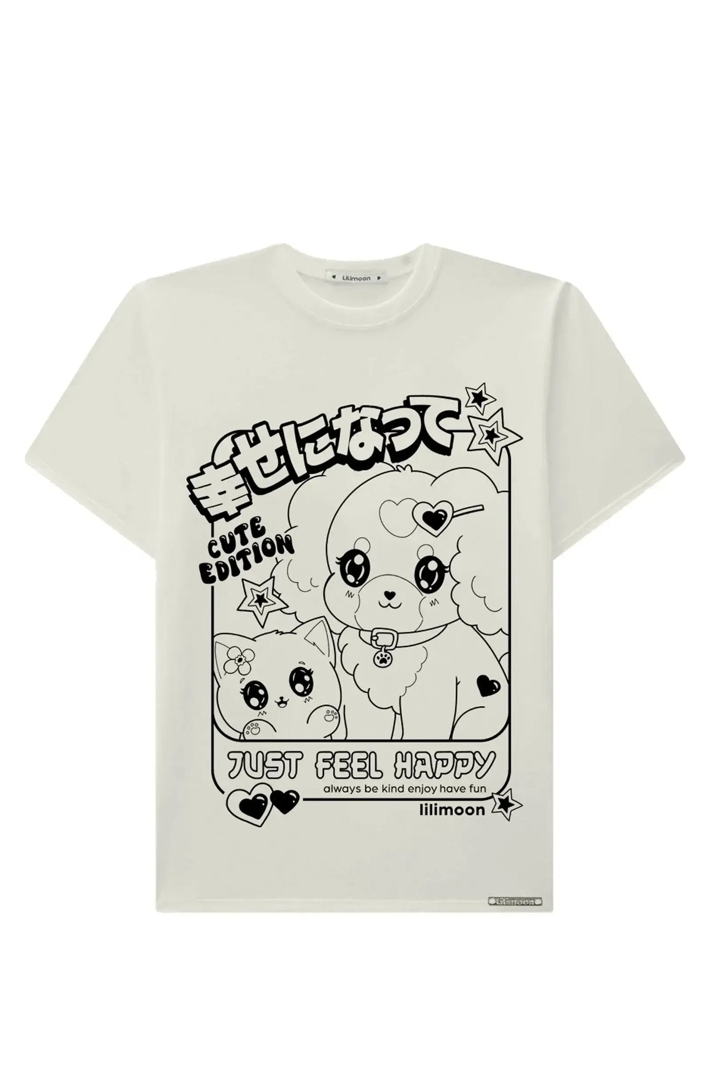 Camiseta Comfy em Meia Malha 90713 Lilimoon Teen Menina