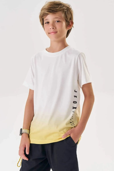 Camiseta em Malha Fresh 88609 Johnny Fox Teen Menino