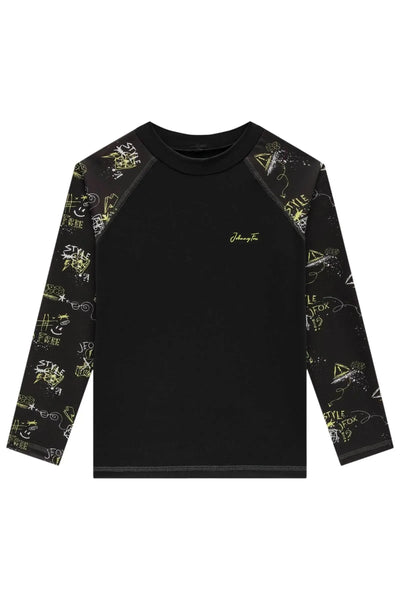 Camiseta em Malha UV Dry com Proteção UV50+ 85333 Johnny Fox Teen Menino