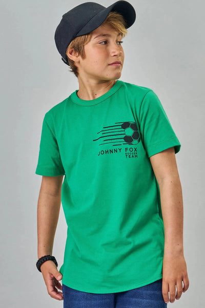 Camiseta Teen Menino em Meia Malha 82162 Johnny Fox