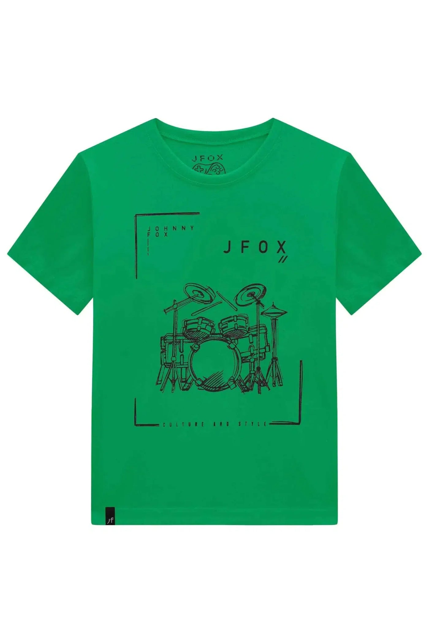 Camiseta Teen Menino em Meia Malha 82249 Johnny Fox