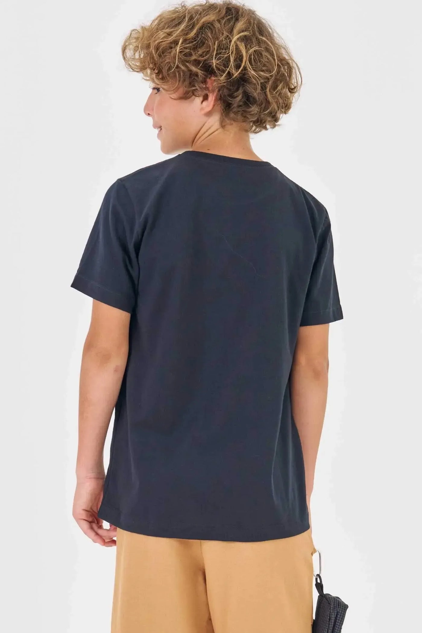 Camiseta em Meia Malha 86322 Johnny Fox Teen Menino