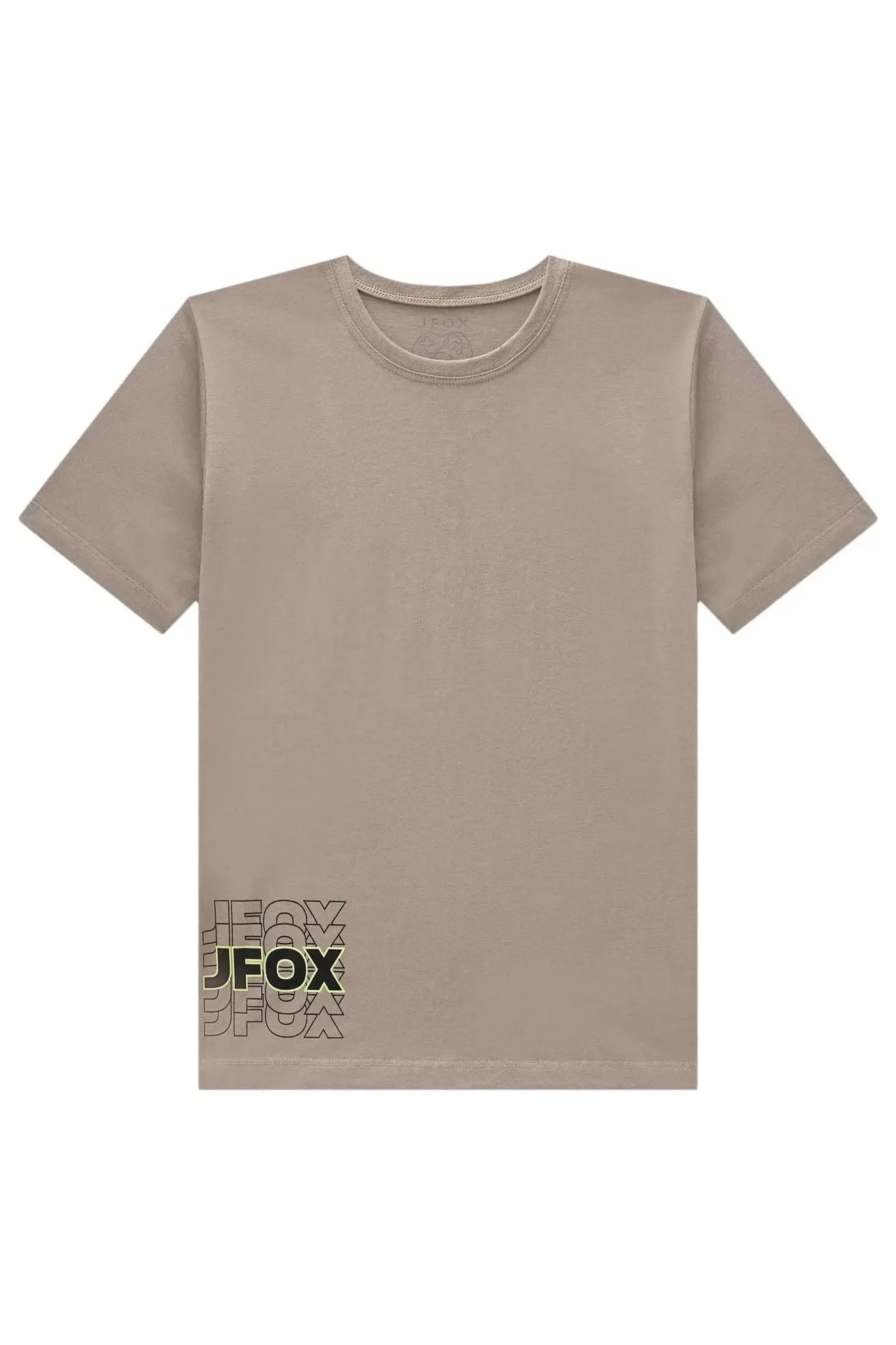 Camiseta em Meia Malha 86324 Johnny Fox Teen Menino