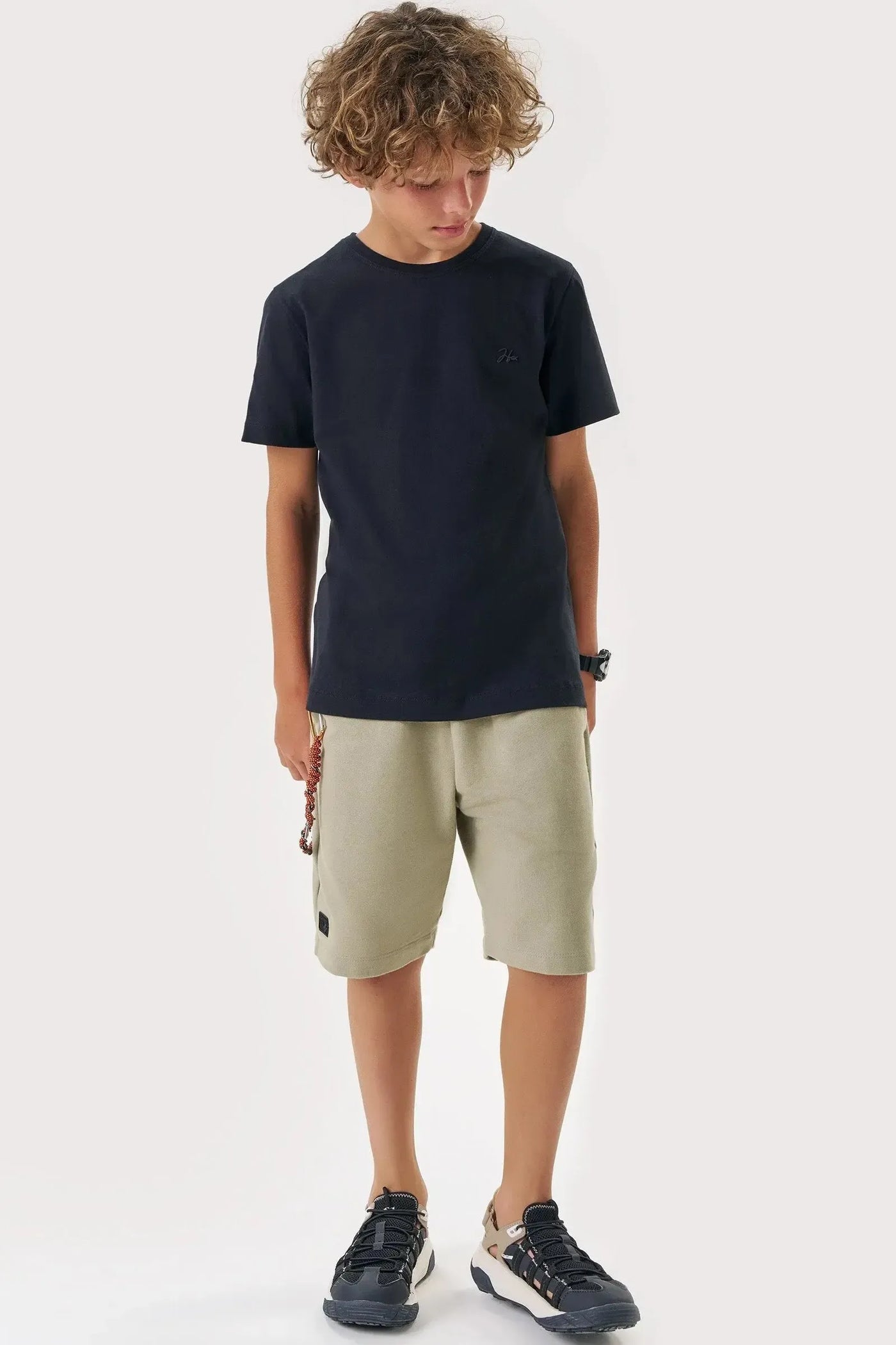 Camiseta em Meia Malha 86836 Johnny Fox Teen Menino