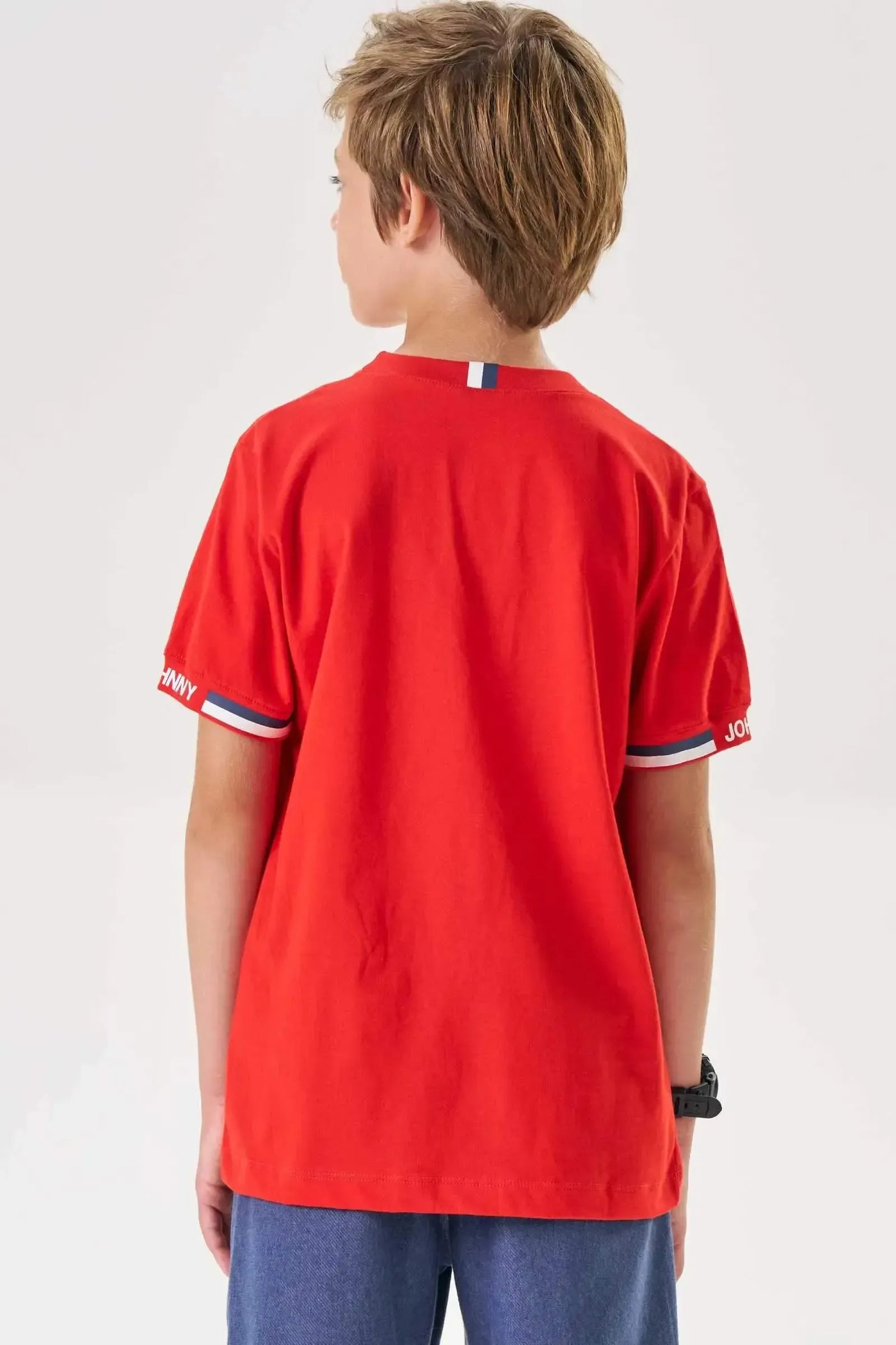 Camiseta em Meia Malha 87001 Johnny Fox Teen Menino