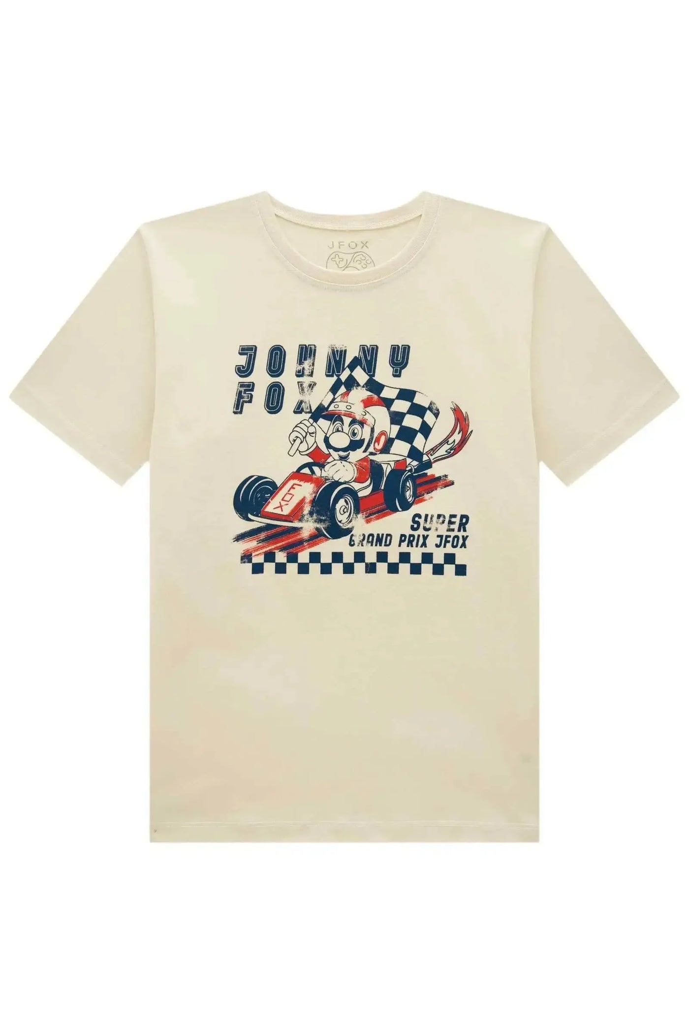 Camiseta em Meia Malha 88603 Johnny Fox Teen Menino