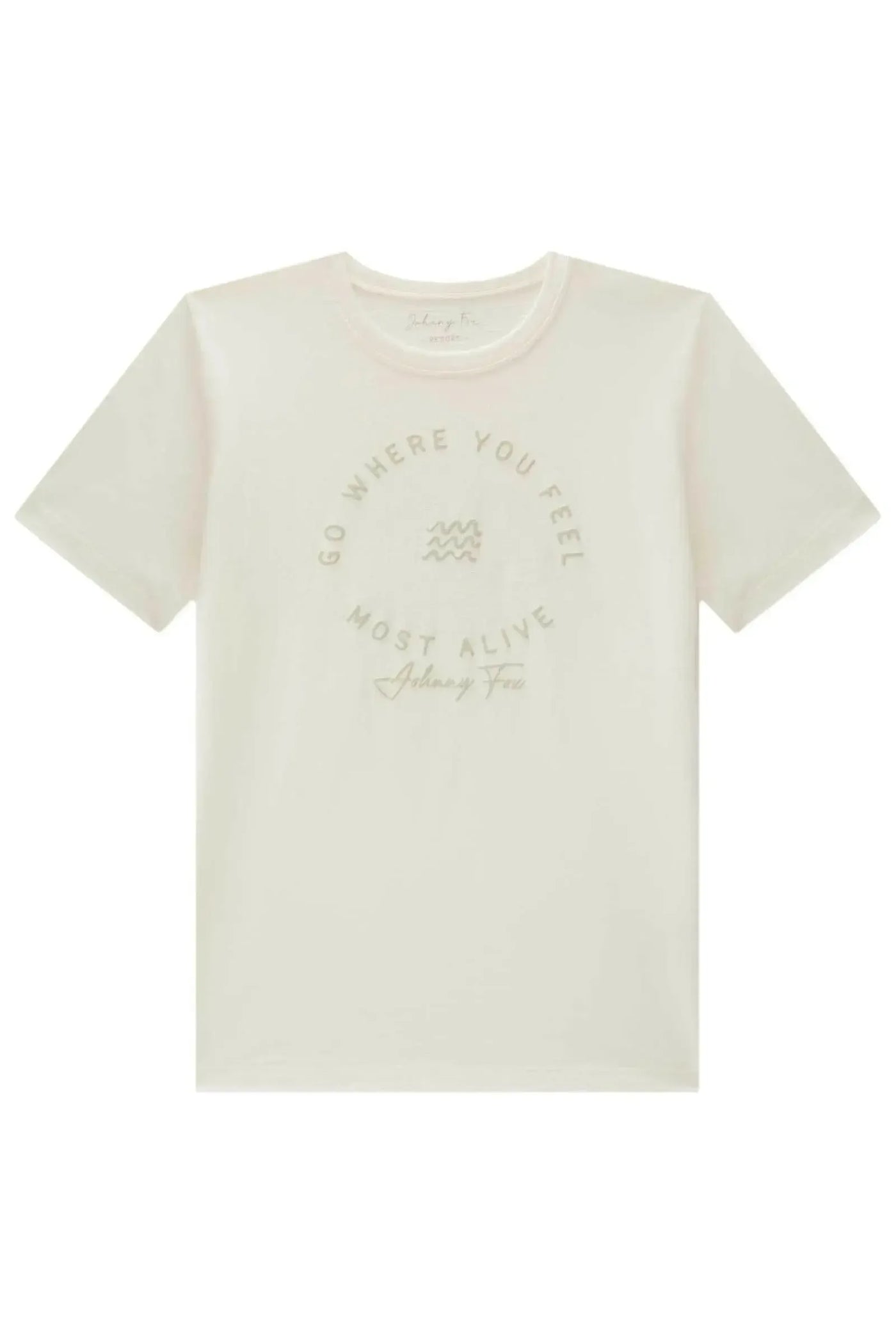 Camiseta em Meia Malha Flamê 86830 Johnny Fox Teen Menino