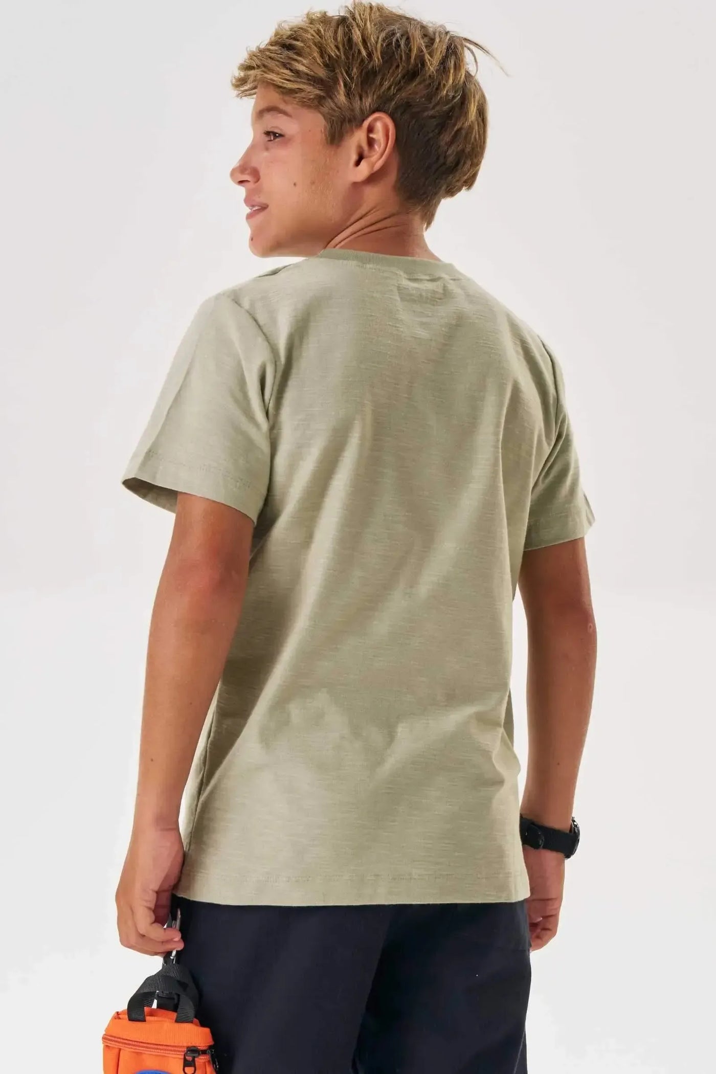 Camiseta em Meia Malha Flamê 87647 Johnny Fox Teen Menino