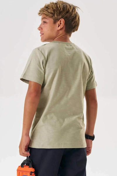 Camiseta em Meia Malha Flamê 87647 Johnny Fox Teen Menino