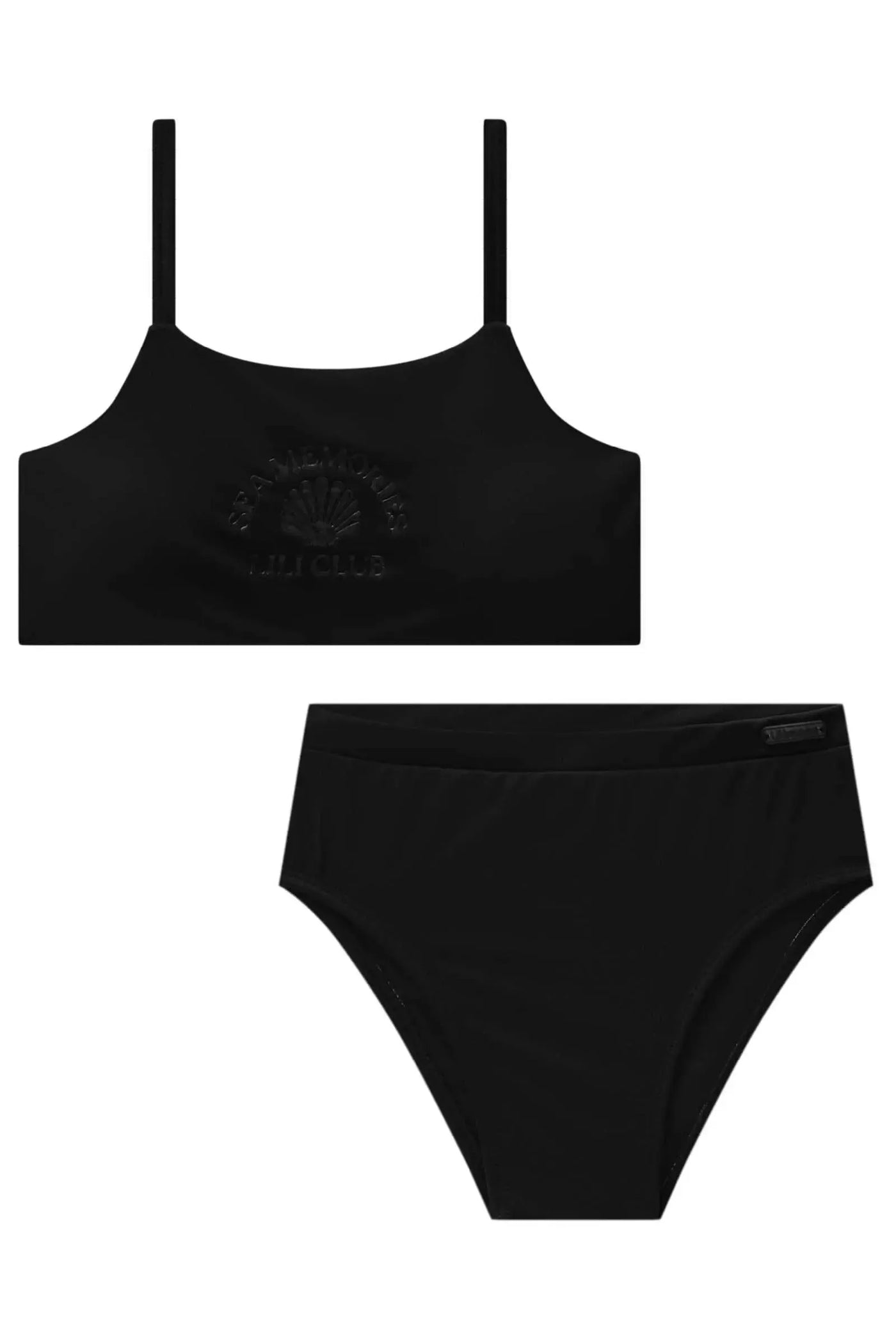 Conjunto de Biquíni com Top e Calcinha Tradicional em Malha UV Dry 50+ 89009 Lilimoon Teen Menina