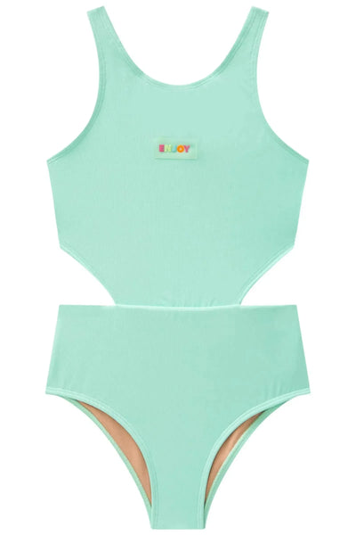 Maiô em Malha Poliamida UV 50+ 87892 Vic&Vicky Teen Menina