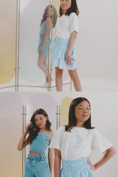 Blusa Boxy em Ribana 1x1 82889 Lilimoon Teen Menina