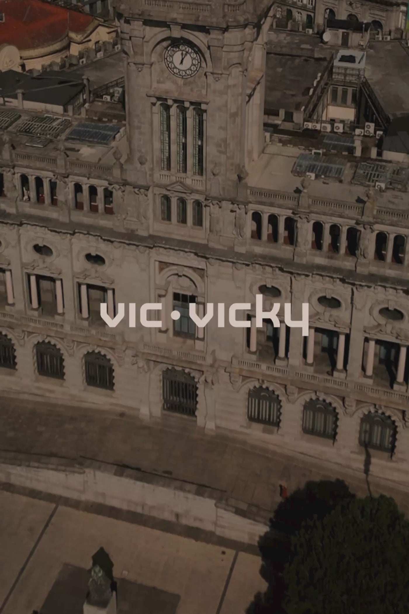 Vestido Médio em Tricoline Maquinetado 83675 Vic&Vicky Teen Menina