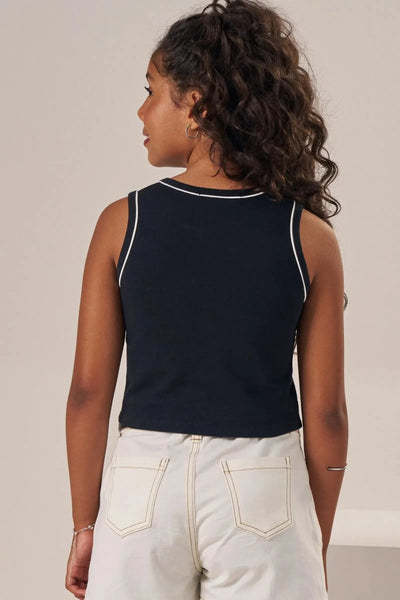 Regata Cropped em Cotton 86349 Lilimoon Teen Menina