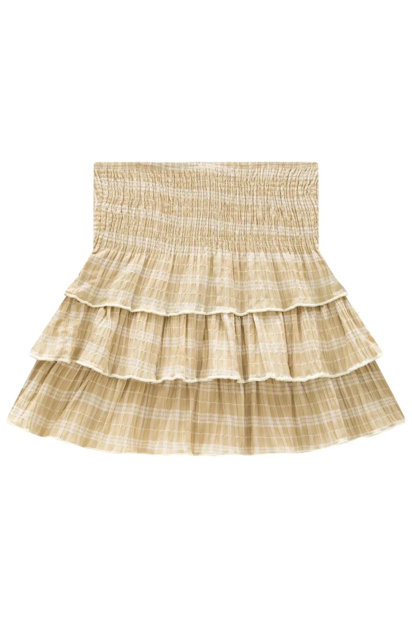 Saia Ruffles em Malha Texturizada 88722 Vic&Vicky Teen Menina