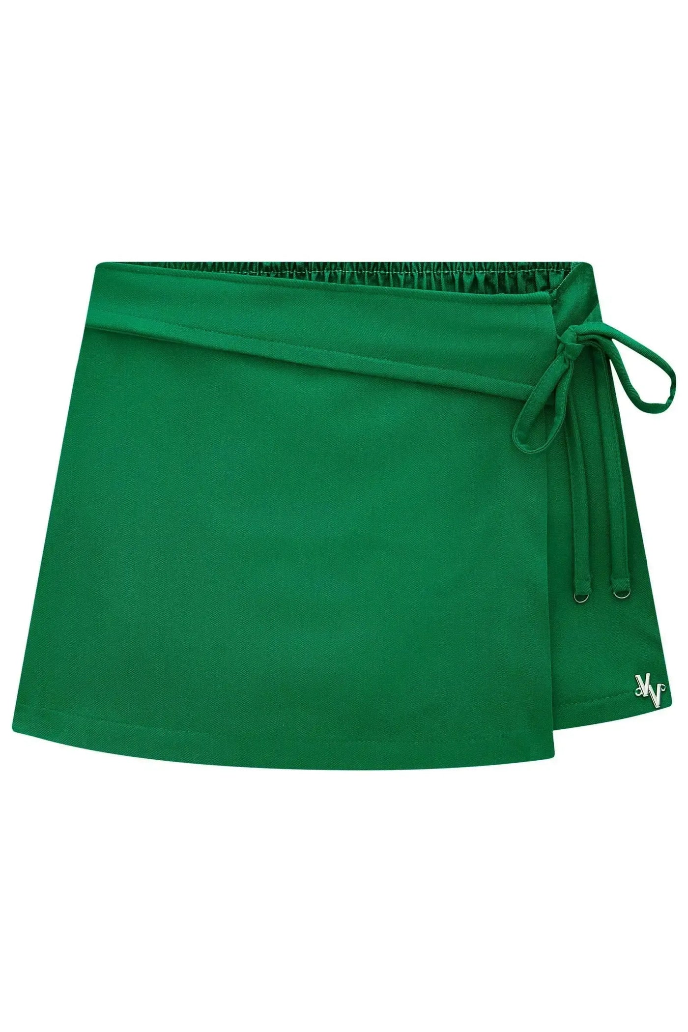 Short Saia em Blend de Viscose Sarjada 87506 Vic&Vicky Teen Menina