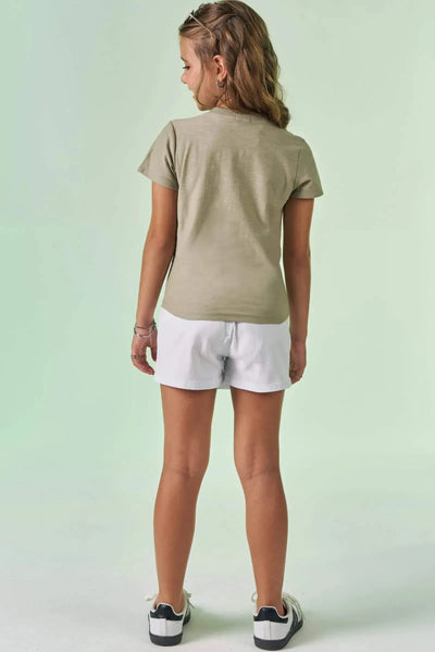 Short Saia em Sarja com Elastano 87508 Vic&Vicky Teen Menina