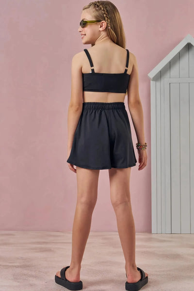 Shorts em Malha UV Dry 50+ 87914 Lilimoon Teen Menina