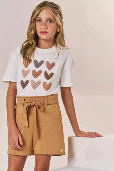 Shorts em Molevisco 87195 Lilimoon Teen Menina