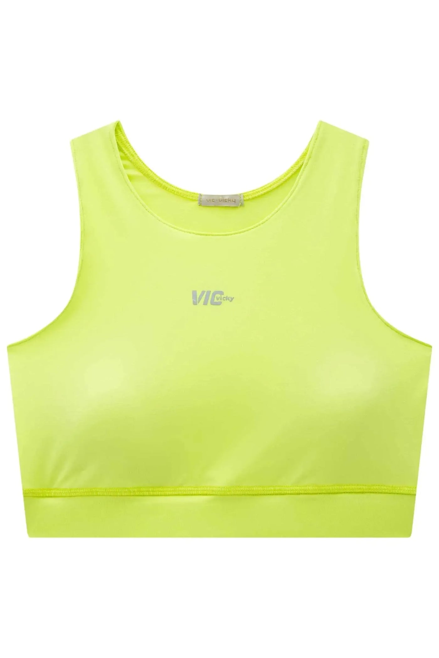 Top Cropped em Malha UV 50+ com Bojo 86889 Vic&Vicky Teen Menina