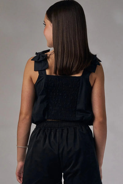 Top Cropped em Tricoline Mônaco com Elastano 86351 Lilimoon Teen Menina