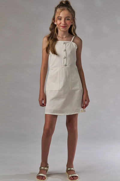 Vestido em Alfaiataria Amore 86554 Lilimoon Teen Menina