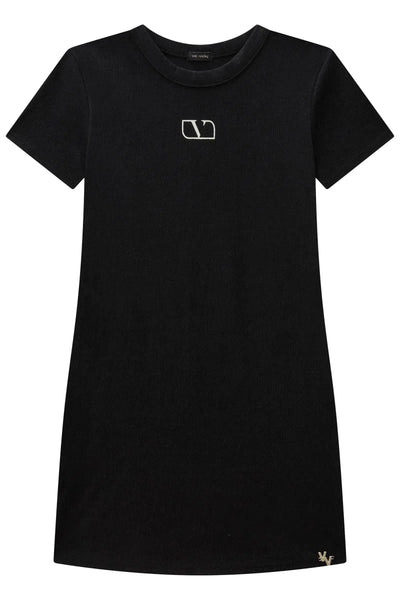 Vestido em Canelado Liz 88649 Vic&Vicky Teen Menina