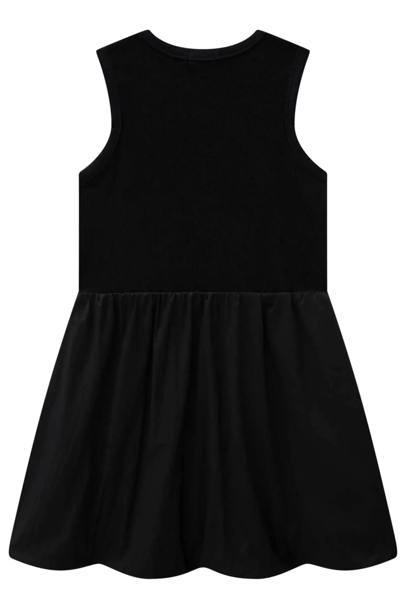 Vestido em Canelado Liz e Tricoline Mônaco 87852 Vic&Vicky Teen Menina